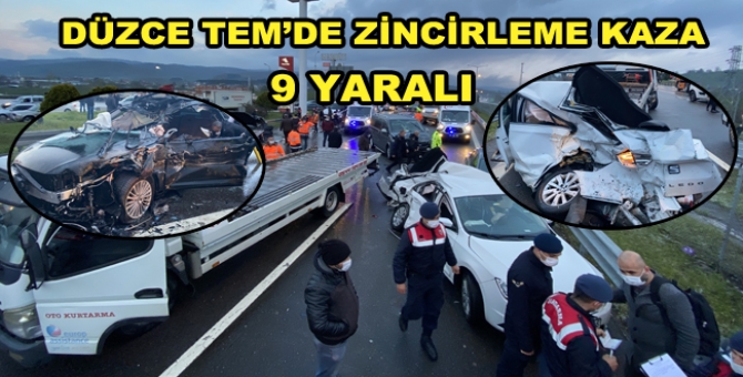 12 Aracın Karıştığı Zincirleme Kaza