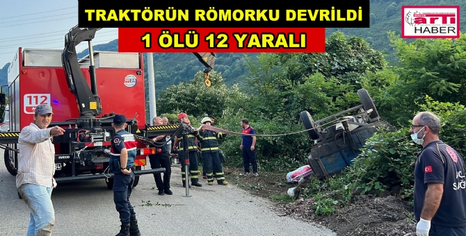 20 Kişi Yola Savruldu