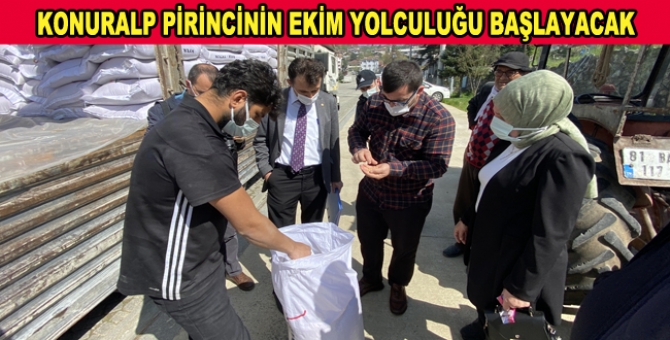 63 Üreticiye 38 Ton Çeltik Tohumu Dağıtıldı