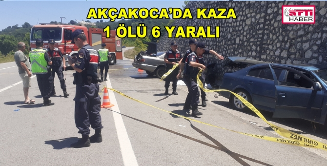 İki Otomobil Çarpıştı