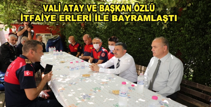 İtfaiye Erlerine Moral Ziyareti