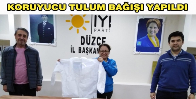 İyi Parti Düzce Teşkilatından Sağlıkçılara Destek