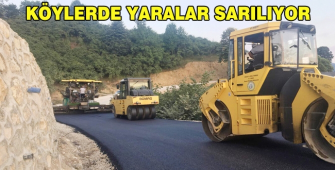 Asfalt Ve Kanalet Çalışmaları Devam Ediyor