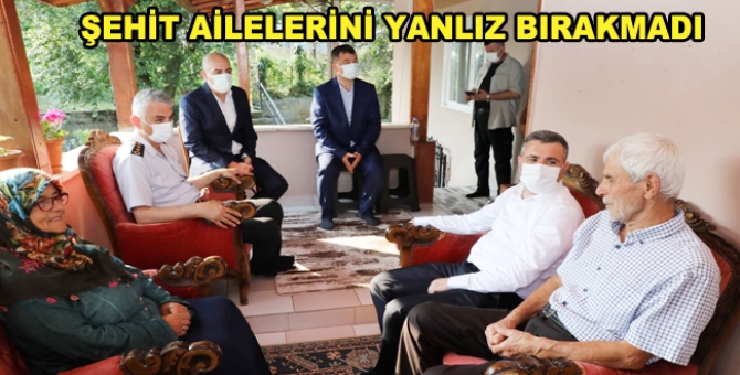 Atay, Şehit Aileleri İle Hasbihal Etti