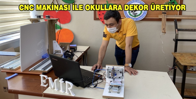 Atık Malzemelerden Cnc Makinesi Yaptı