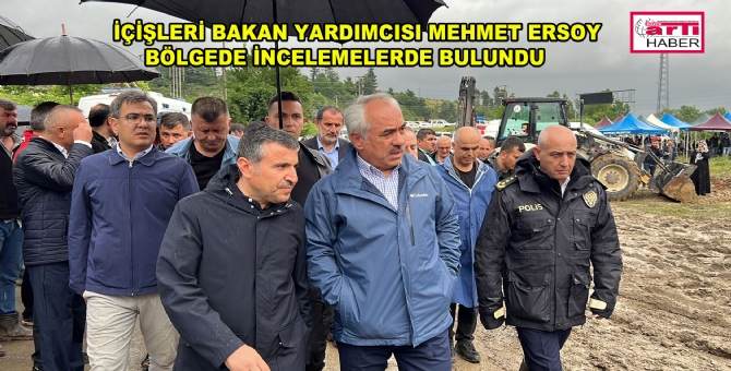 Bakan Ersoy, Düzce'de İnceleme Yaptı