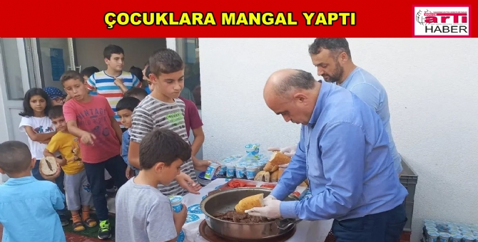 Başkan Kılıç, Çocuklara Mangal Yaptı