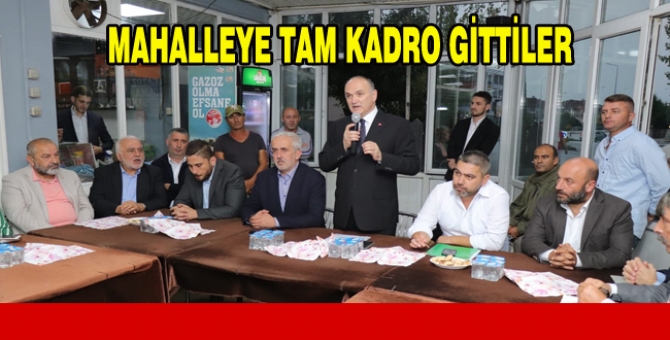 Başkan Özlü Körpeşler’i Ziyaret Etti