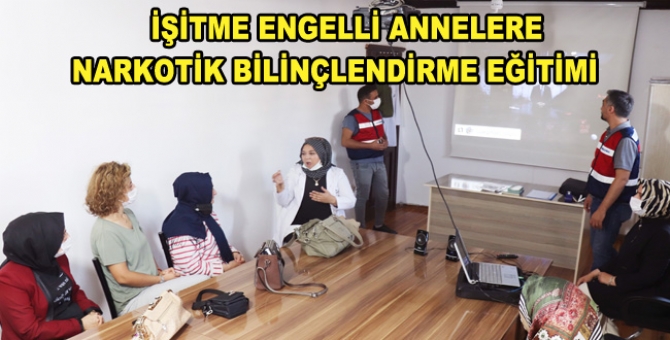 Belmek’te Annelere Narkotik Eğitimi