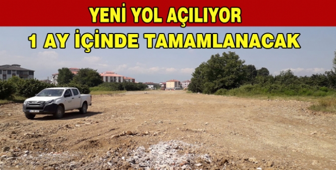 Beyciler Mahallesi’ne Yeni Yol Açılıyor