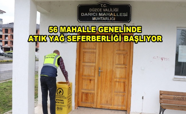 Bitkisel Atık Yağlar Denetim Altında