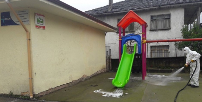 Boğaziçi Belediyesi Kurumları İlaçlıyor