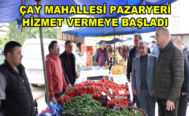 Çay Mahallesi Pazarı, Her Pazar Demirci Sokakta