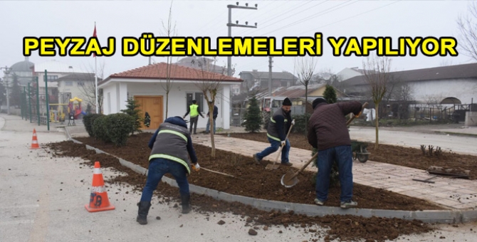 Çevre Düzenlemeleri Yapılıyor