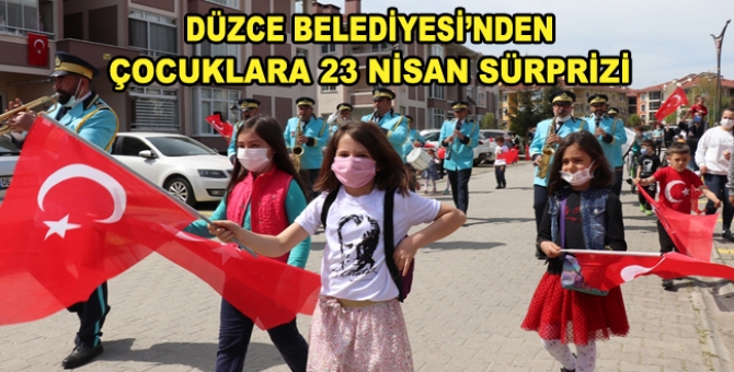 Çocuklara 23 Nisan Sürprizi