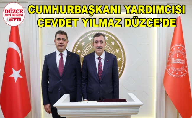 Cumhurbaşkanı Yardımcısı Düzce'de