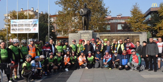 Deprem Farkındalığı İçin Pedal Çevirdiler