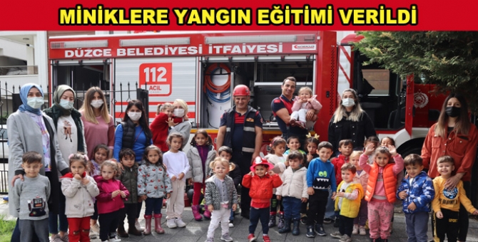 Düzce Belediyesi'nden Farkındalık Eğitimi