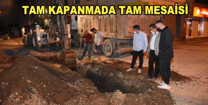 Düzce Belediyesi’nden Tam Kapanma Mesaisi