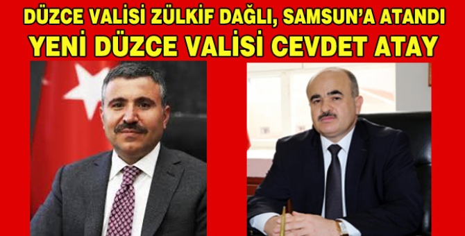 Düzce Valisi Değişti