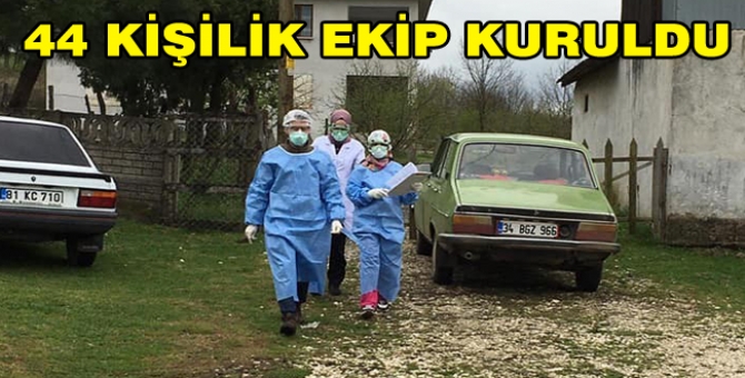 Ekipler Ev Ev Geziyor