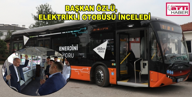 Elektrikli Otobüs Test Edildi