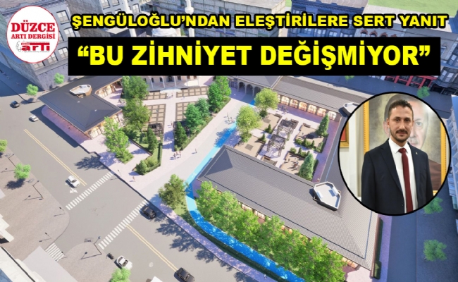 Eleştirilerine sert yanıt