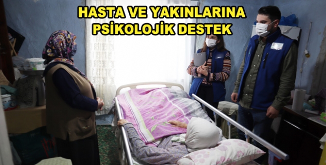 Evde Bakım Hizmeti Aksamıyor