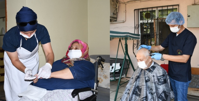 Evde Bakım Hizmetleri Devam Ediyor