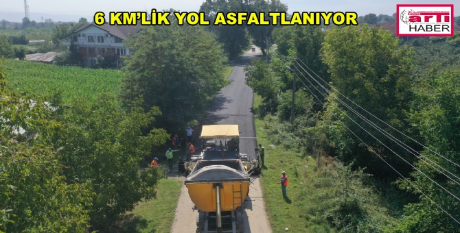 Fen İşleri Ara Vermeden Asfaltlıyor