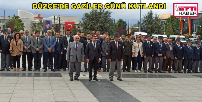 Gaziler Günü Törenle Kutladı