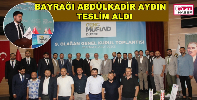 Genç Müsiad Düzce’de Bayrak Değişimi