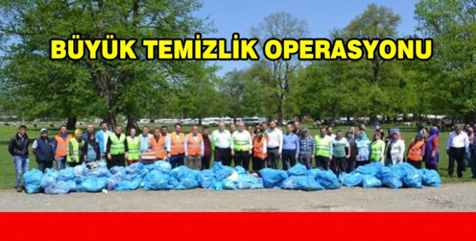 Gölyaka Kültür Parkta Temizlik