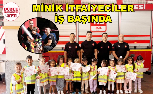 Gönüllü İtfaiyeci Oldular