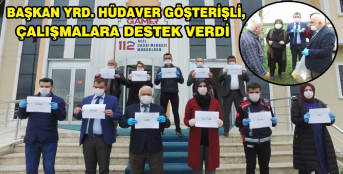 Gösterişli Vefa Destek Grubu Çalışmalarına Katıldı