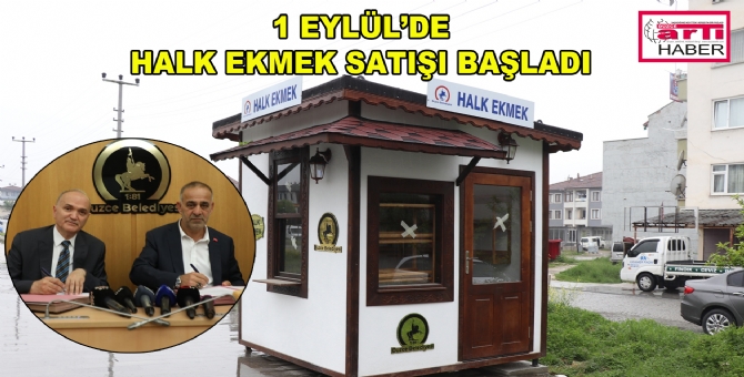 Halk Ekmek Satışı Başladı