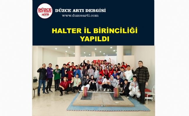 Halter İl Birinciliği Yapıldı