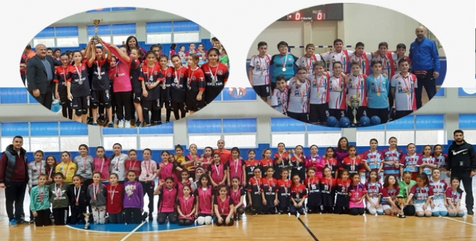 Hentbol Küçüklerde Şampiyonlar Belli Oldu