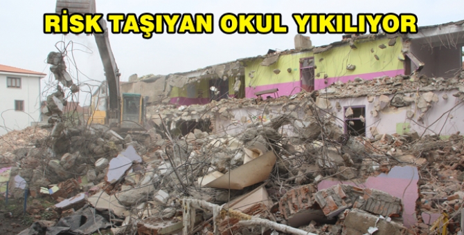 Işık İlkokulu Yıkılıyor