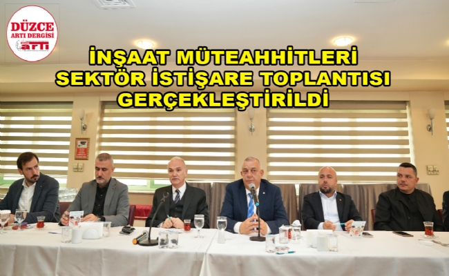 İstişare Toplantısı Gerçekleştirildi