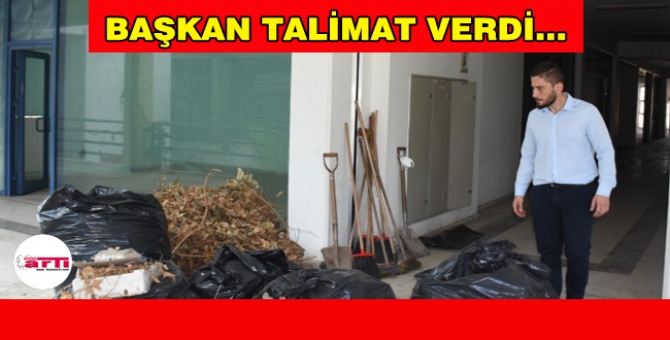Kalıcı İşyerlerinde Temizlik Başladı