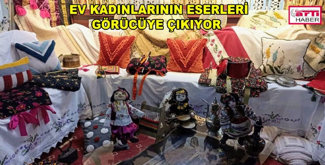 Karma El Sanatları Eserleri Sergilenecek