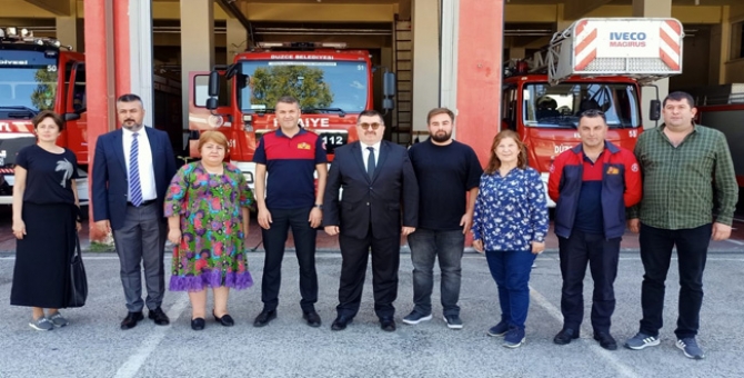 Kent Konseyinden İtfaiyeye Ziyaret