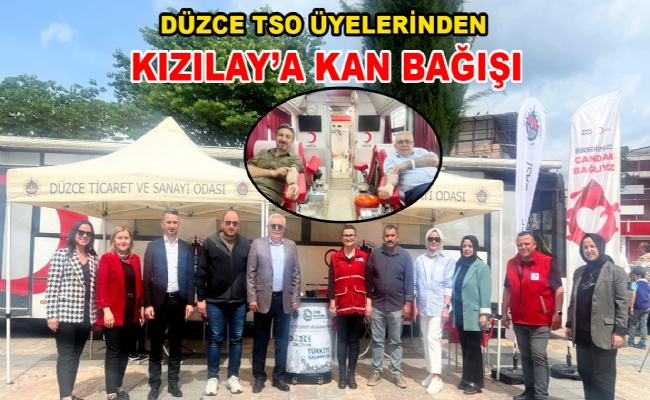 Kızılay’a Kan Bağışı Yaptılar