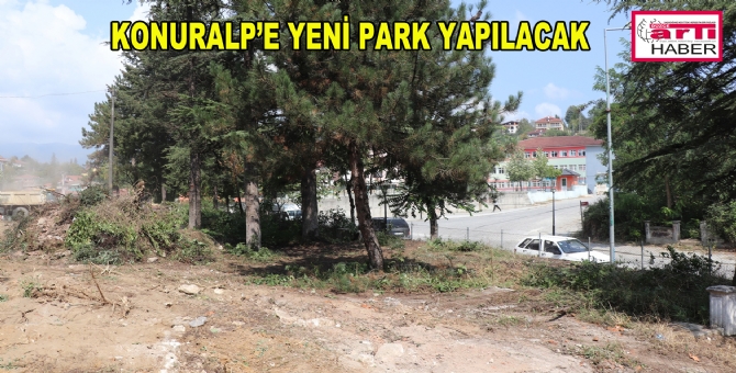 Konuralp’e Yeni Park Geliyor
