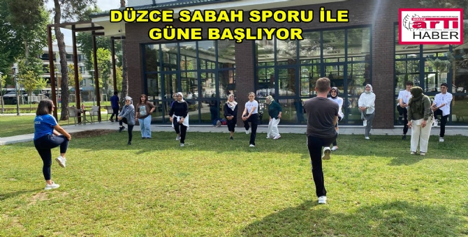 Millet Bahçesinde Ücretsiz Sabah Sporu
