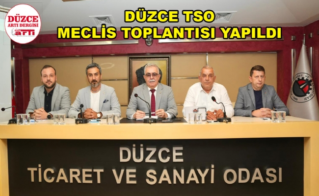 Meclis Toplantısı Yapıldı