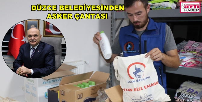 Mehmetçik’e Asker Çantası