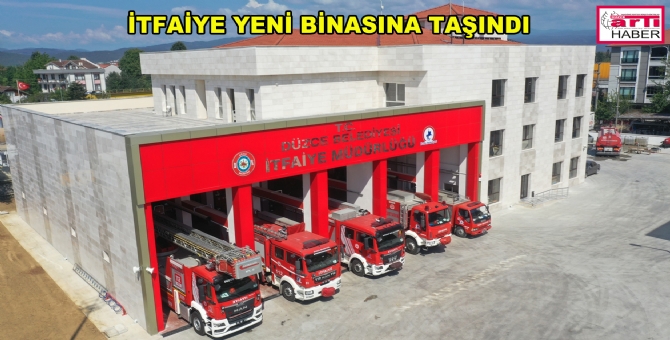 Modern Ve Donanımlı İtfaiye Binası Hizmette