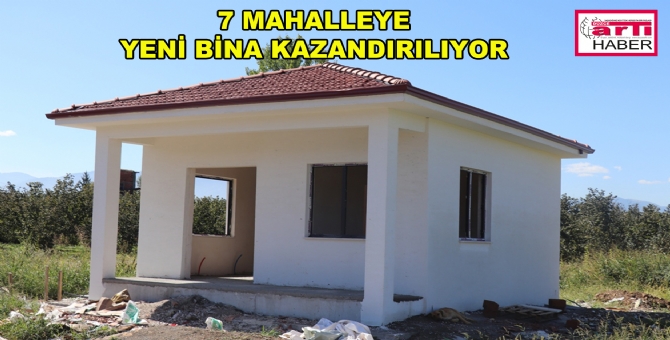 Muhtarlık Hizmet Binaları Yükseliyor